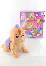 Art.nr: 49244 - KRUIPENDE BABY MET GELUID
