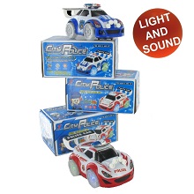 Art.nr: 49251 - BUMP & GO POLICE RACECAR (2st.)