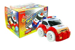 Art.nr: 49252 - BUMP & GO POLICE TRUCK