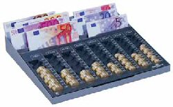 Art.nr: 49426 - INKIESS GELDSCHIKKER VOOR EURO MUNTEN & BILJETTEN