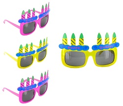Art.nr: 49597 - HAPPY BIRTHDAY FEESTBRIL (12st.)
