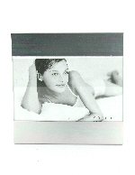 Art.nr: 50185 - FOTO FRAME ALUMINIUM LOOK 13x9 Cm. (3st.)