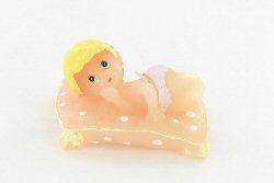 Art.nr: 50440 - KAARS BABY IN BEDJE