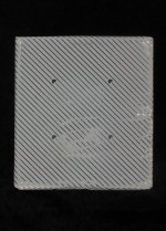 Art.nr: 51151 - LUXE FOLIE INPAK (zilver/wit)