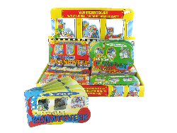 Art.nr: 59313 - VOERTUIG VENSTERBOEKJES (24st.)