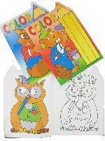 Art.nr: 59359 - POTLOOD KLEURBOEK ASSORTIE(12st.)