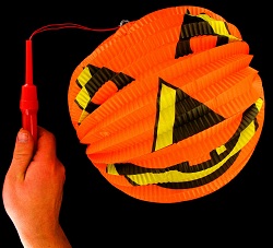 Art.nr: 59417 - LICHTGEVENDE HALLOWEEN LANTAARN (72st.)