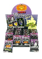Art.nr: 59421 - HALLOWEEN SPEELKAARTEN IN DISPLAY (24st.)