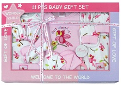 Art.nr: 59464A - KRAAM CADEAUPAKKET VOOR MEISJES - MODEL 15