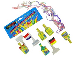 Art.nr: 59470 - CONFETTI PARTY POPPERS (12x5st.)