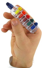 Art.nr: 62707 - KRIJT-PEN MET VERWISSELBARE PUNT (50st.)