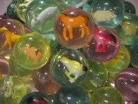 Art.nr: 62937 - STUITERBALLEN MET DIEREN 4.5 Cm. (50st.)