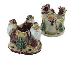 Item.nr: 631483 - KERST WAXINELICHTHOUDER (2st.)