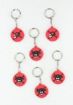 Art.nr: 63537A - SLEUTELHANGERS PIRAAT (24st.)