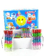 Art.nr: 63671 - REGENBOOG POTLOOD - MODEL HART (96st.)