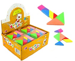 Art.nr: 63701 - TANGARAM GUM (36st.)