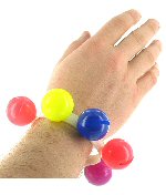 Art.nr: 65538 - ARMBAND MET BELLETJES (12st.)