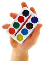 Art.nr: 65677B - WATERVERF SETJE (24st.)