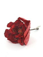 Item.nr: 664907 - STOFFEN MAGNOLIA BLOEM MET CLIP (6st.)