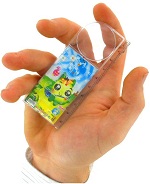 Art.nr: 66922 - LINIAAL MET INGEBOUWD VERGROOTGLAS & SPEL (100st.)