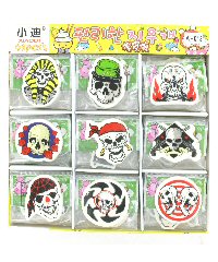 Art.nr: 67226 - DOODSKOPPEN GUM IN DISPLAY (45st)