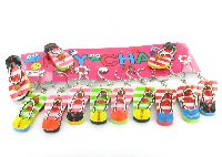 Art.nr: 68734 - TEENSLIPPER SLEUTELHANGER - MODEL 2 (12st.)