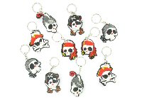 Art.nr: 68750 - DOODSHOOFD SLEUTELHANGER - MODEL 3 (50st.)