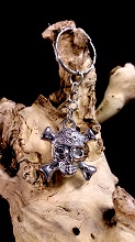 Art.nr: 68775- DOODSHOOFD SLEUTELHANGER (12st.)