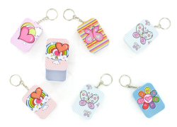 Art.nr: 68831 - METALEN DOOSJE SLEUTELHANGER (12st.)