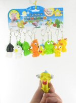 Art.nr: 68867 - DIERENSLEUTELHANGER MET GROTE OGEN (12st.)