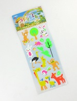 Art.nr: 69062 - DIEREN STICKERS (12st.)
