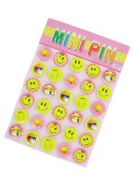 Art.nr: 69076 - SMILLI BUTTONS - 4CM (30st.)