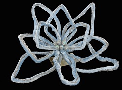 Item.nr: 707749 - STOFFEN BLOEM OP CLIP (6st.)