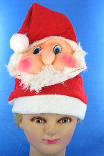 Art.nr: 90427 - KERSTMUTS MET LUXE KERSTGEZICHT (10st.)