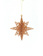 Item.nr: 912847 - 3D GLITTERSTER ORANJE (12st.)