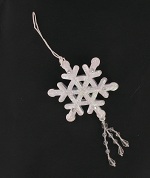 Item.nr: 914026 - METALEN SNEEUWVLOKHANGER (12st.)