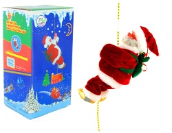 Art.nr: 91471 - KLIM KERSTMAN MET MUZIEK (2st.)