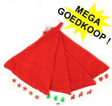 Art.nr: 91555X - ASSORTIE PAKKET LICHTGEVENDE KERSTMUTSEN (12st.)