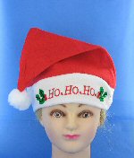 Art.nr: 91652-B - LICHTGEVENDE KERSTMUTS MET &nbsp;HO HO HO&nbsp; (12 st.)