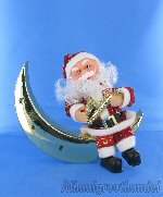 Art.nr: 92595 - BEWEGENDE KERSTMAN OP MAAN (2st.)
