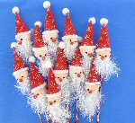 Art.nr: 92972 - KERST STAF MET KERSTMAN (12st.)
