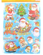 Art.nr: 94704 - KERST STICKERS (12st.)