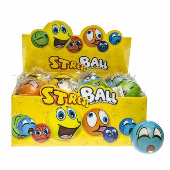 SMILEY STRESS BALLEN IN DISPLAY (24st.)