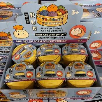 RAGE - Squishy Bun Dumplings GROOT - ONE SET PU FOAM SQUISHY EDITION Afm. 8.5 x 8.5 x 4.8 Cm (12st.)