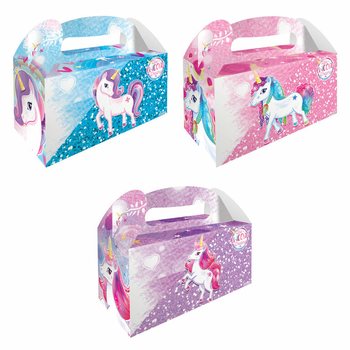 MENUBOX – UNICORN / EENHOORN – 22.5 x 9.5 x 18 Cm (12st.)