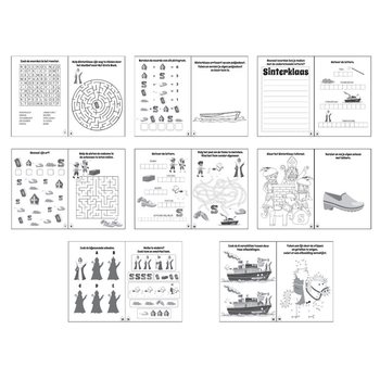 SINTERKLAAS PUZZELBOEK (48st.)