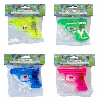 WATERPISTOOL, 10 Cm. - MIX KLEUREN (36st.)