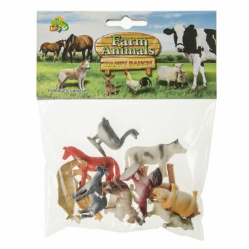 12 STUKS BOERIJDIEREN IN VERPAKKING (12st.)