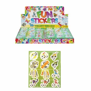 FUN STICKERS – MODEL: VOETBAL (120st.)
