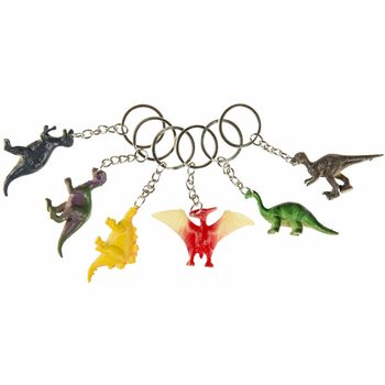 SLEUTELHANGERS MIX DINOSAURUSSEN (48st.)
